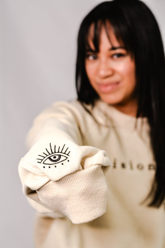 Visionary Cropped Crewneck