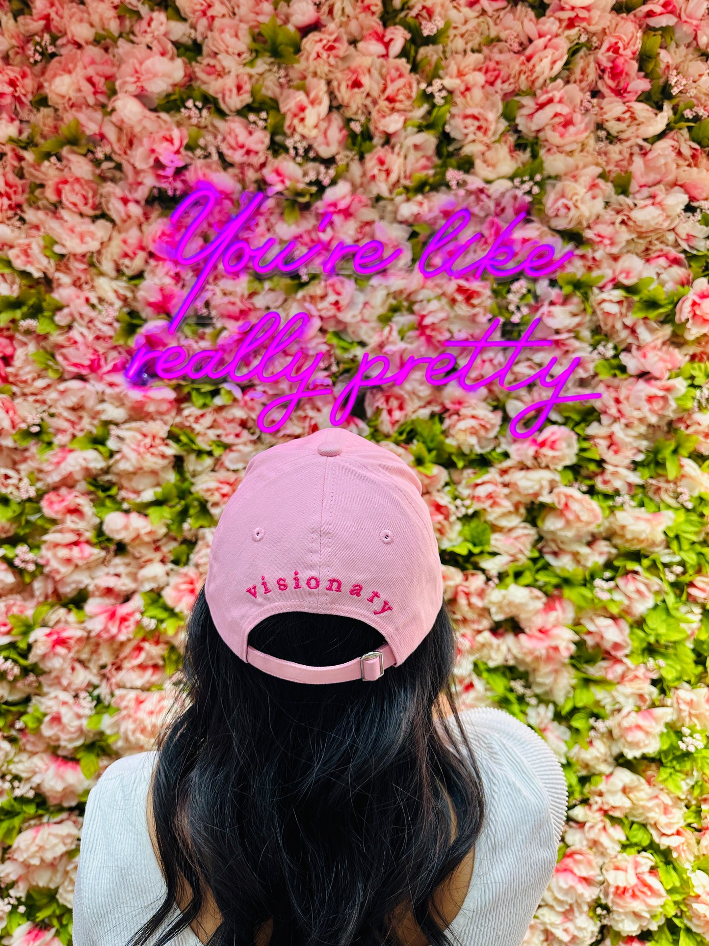 Eye Ball Cap in Pink