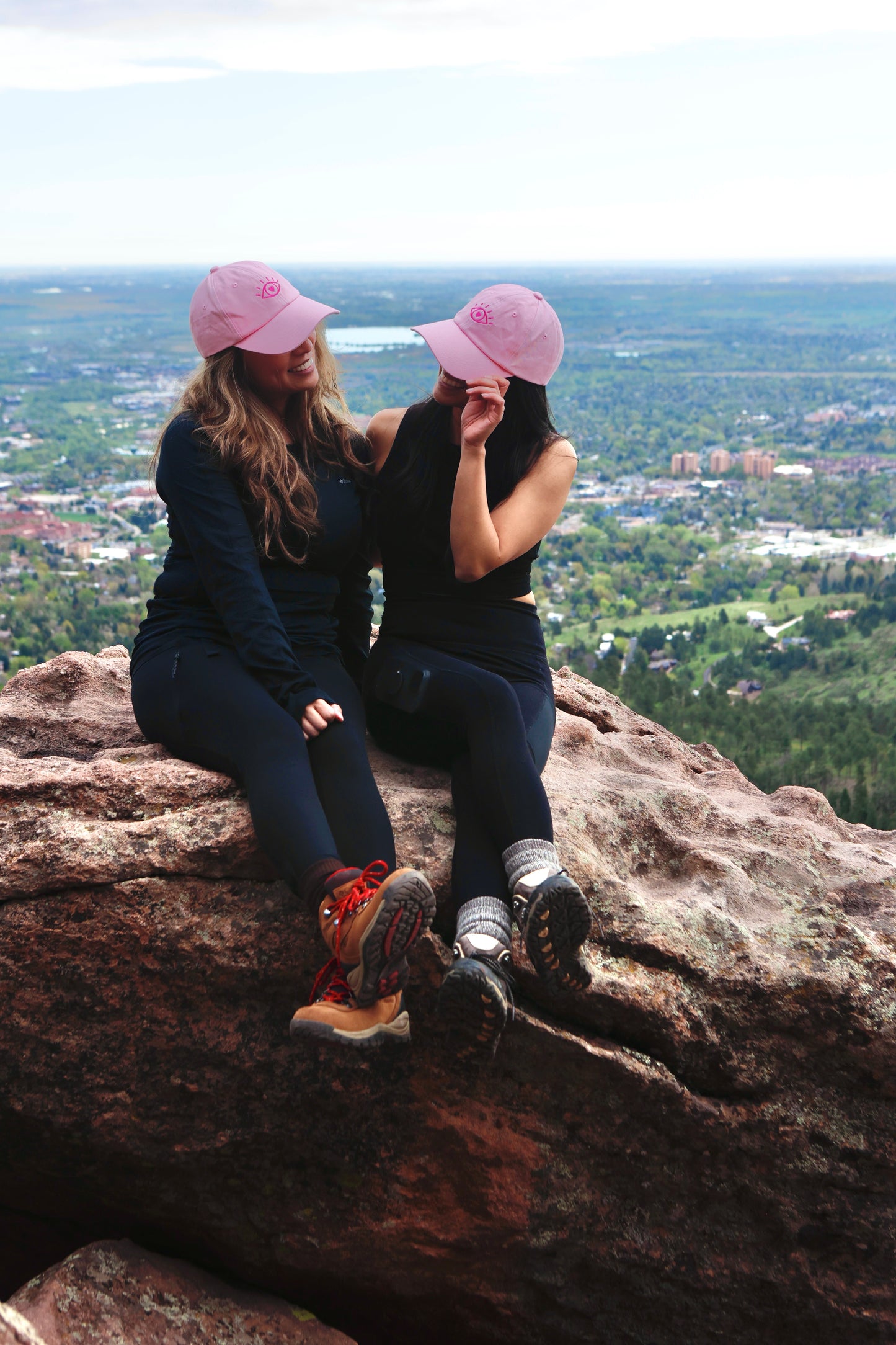 Eye Ball Cap in Pink
